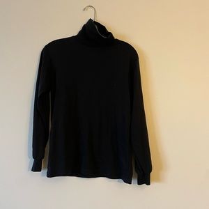 Separate Issues Black Vintage Turtleneck